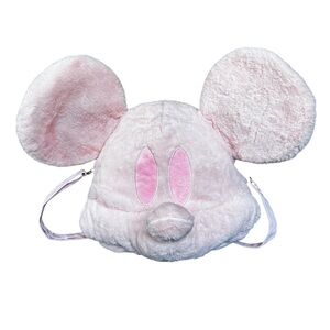 Plush Pink Mickey Mouse XLarge Bag